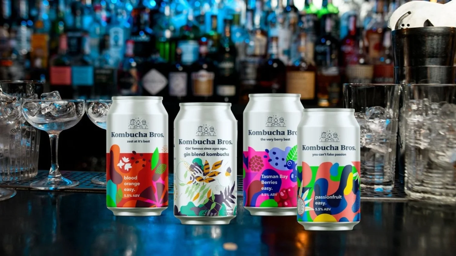 Hard Kombucha Series — Kombucha Bros New Zealand